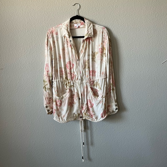 LPA x Revolve Jacket 525 in Cream Floral Size XS - Picture 2 of 8